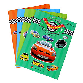 Combo Bộ Sưu Tập Xe Hơi Nổi Tiếng (Trọn Bộ 4 Quyển)